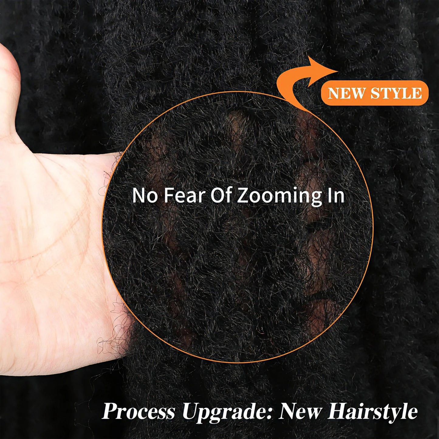 Marley Twist Braiding Hair Pre Stretched Ombre/Solid Colors Afro Kinky Curly Crochet Hair for Faux Locs Jumbo Marley Twists Hair