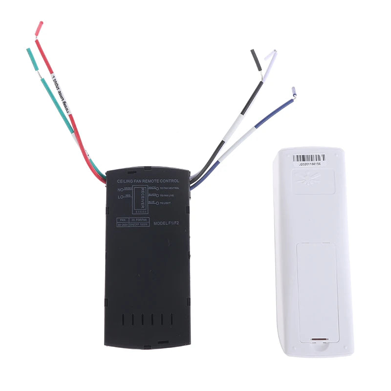 3Pcs/Set 110-240V Universal Ceiling Fan Lamp Speed Remote Control Kit Timing Wireless
