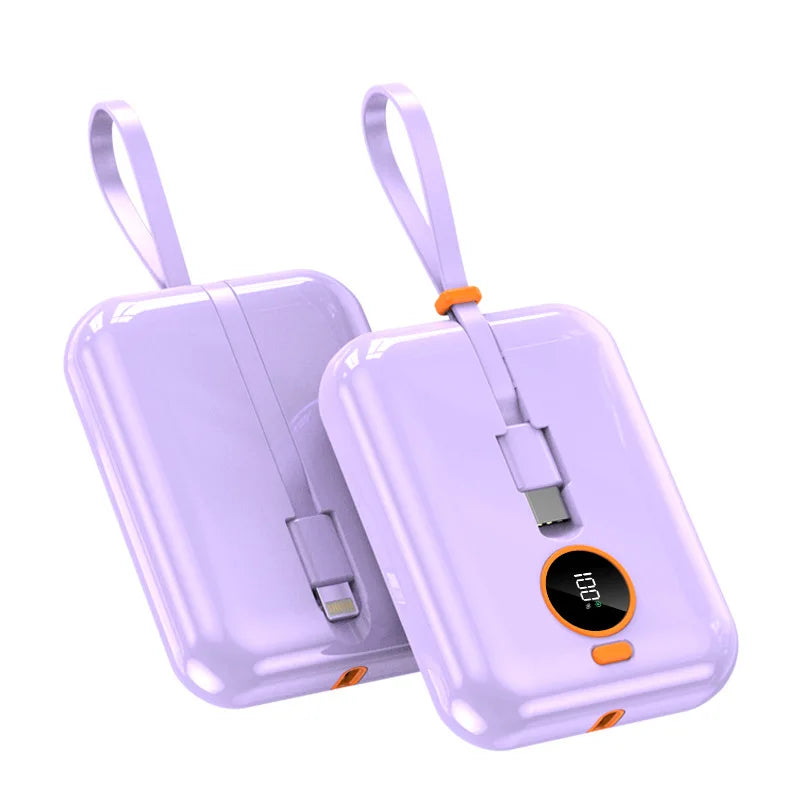 50000mAh Power Bank 120W Super Fast Charging 100% Sufficient Capacity Portable Battery Charger Digital Display For iPhone Xiaomi