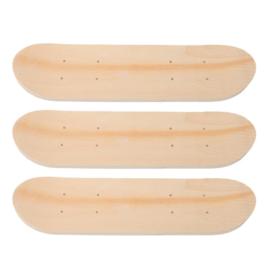 3pcs 'S Blank Skateboard Decks For Painting Diy Unfinished Wood Double Tail Deck Fun Skateboard Deck For Art