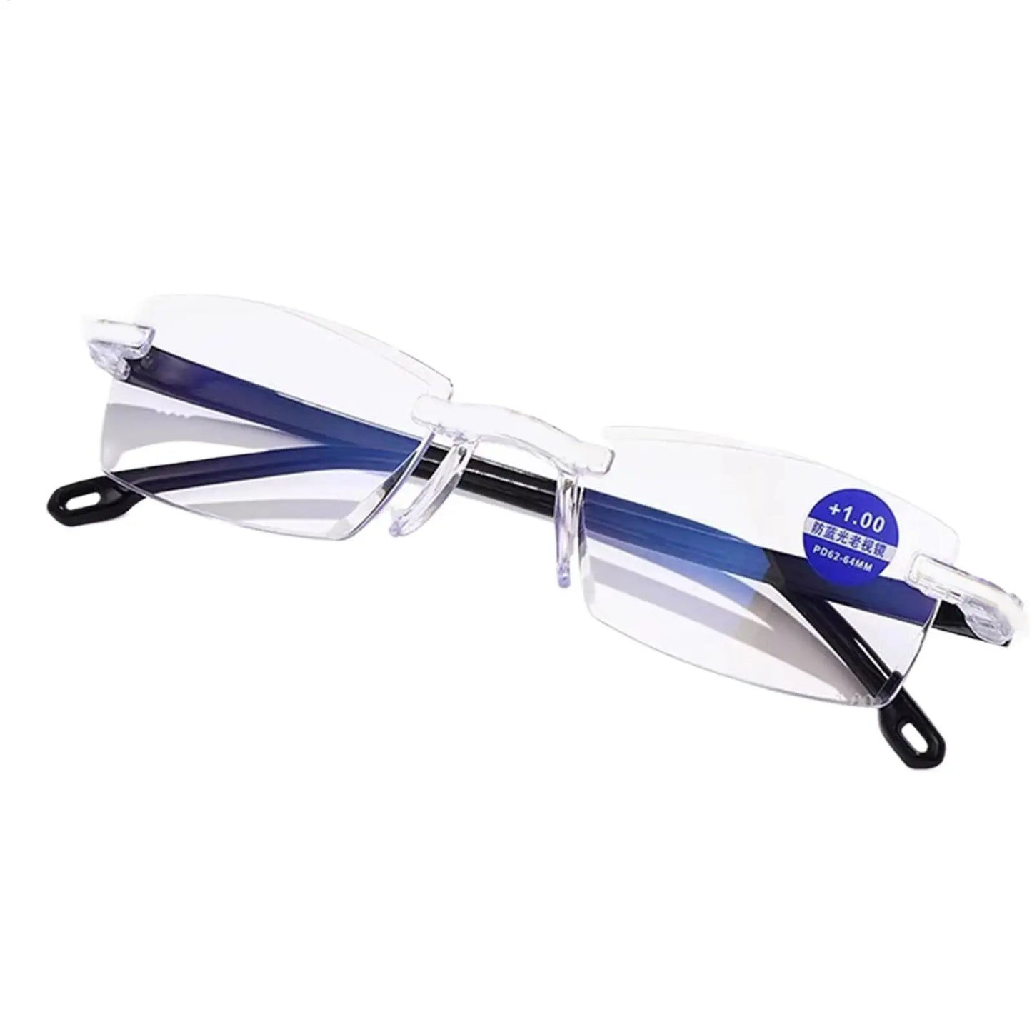 Smart Automatic Zoom Reading Glasses Anti Blue Ray Eyeglasses Autofocus Power Rimless Near Far Computer Glasses
