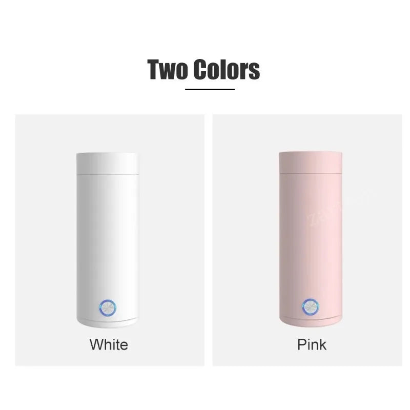 Portable Electric Kettles Cup 400ml 220V Tea Coffee Milk Electric Kettle Travel Boil Water Keep Warm Kitchen Appliances Thermo