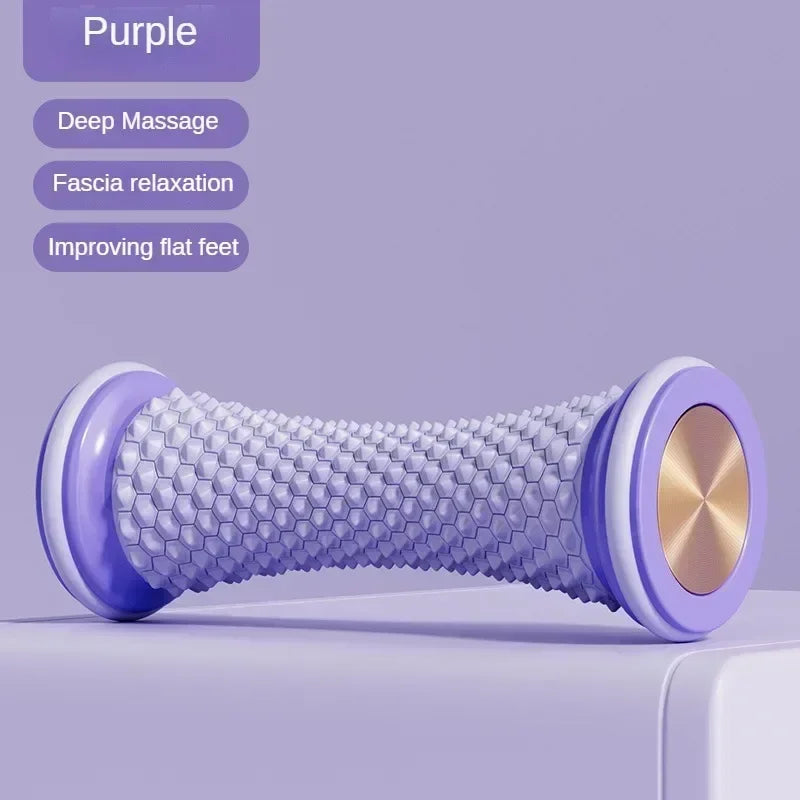 2026 New Best Seller Plastic Manual Foot Massager Massage Roller Yoga Massage Ball Achilles Tendon Roller Foot Massager