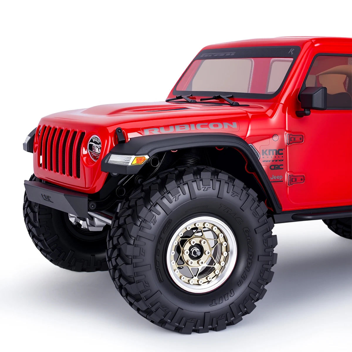 Universal CNC Aluminum 1.9" Beadlock Wheels for 1/10 RC Crawler - Fits Axial SCX10, TRX4, TRX6, Redcat Gen8, D90 Upgrade Parts