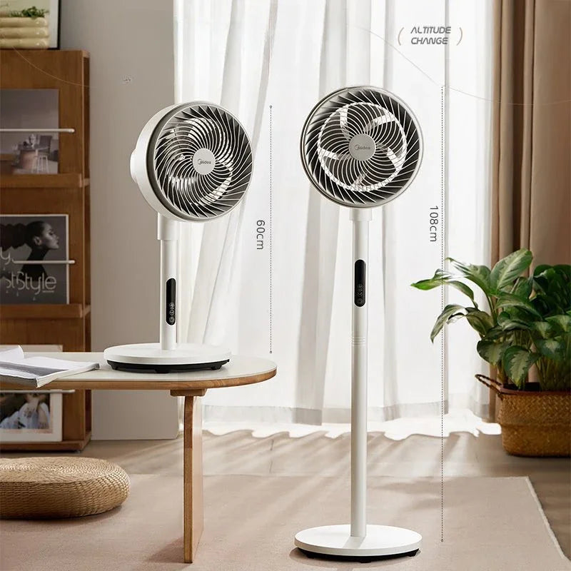 air circulation fan electric fan floor-standing high wind remote control timing household floor fan  air cooler