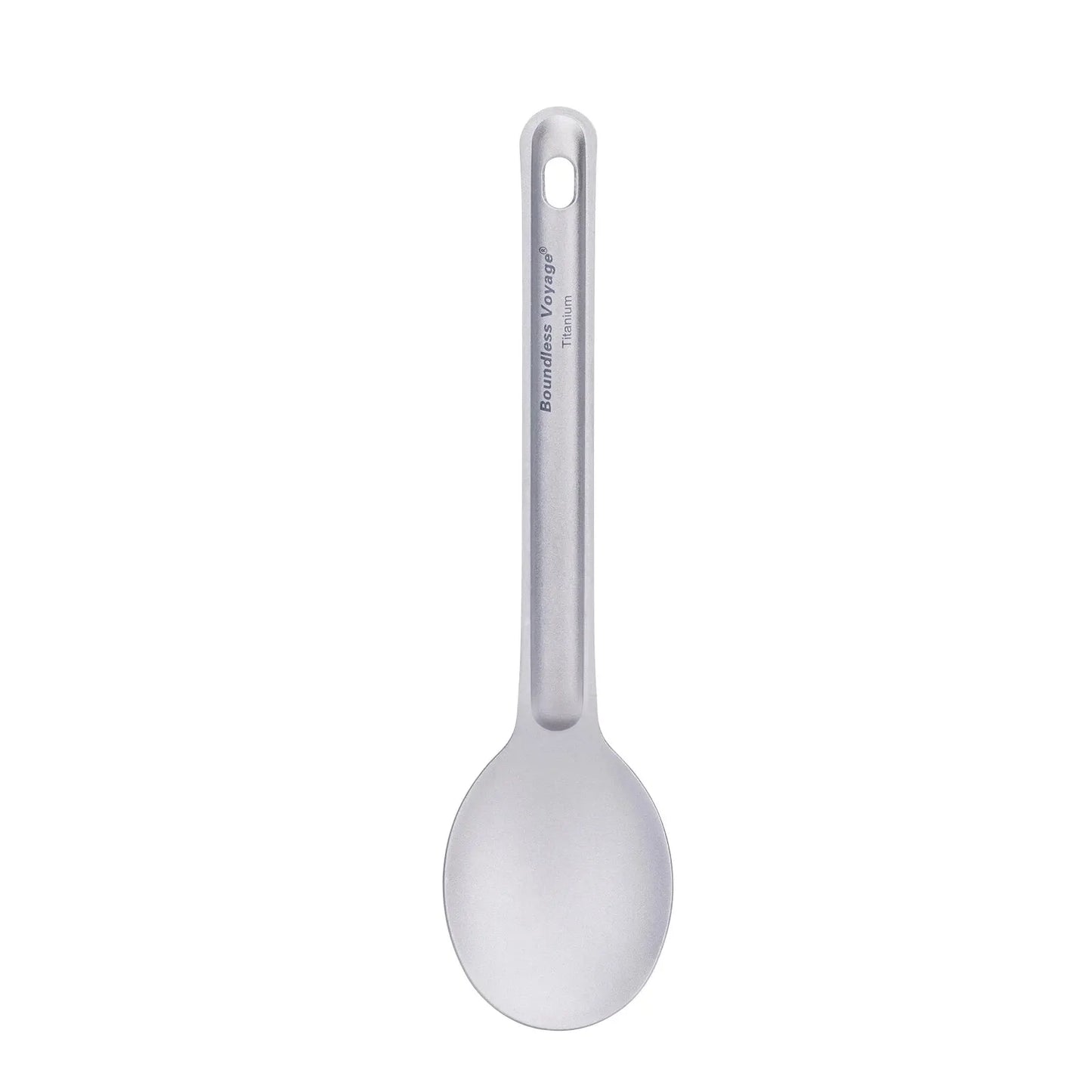 Boundless Voyage Titanium Cutlery Reusable Spoon Spork Set Lightweight Camping Tableware Outdoor Flatware