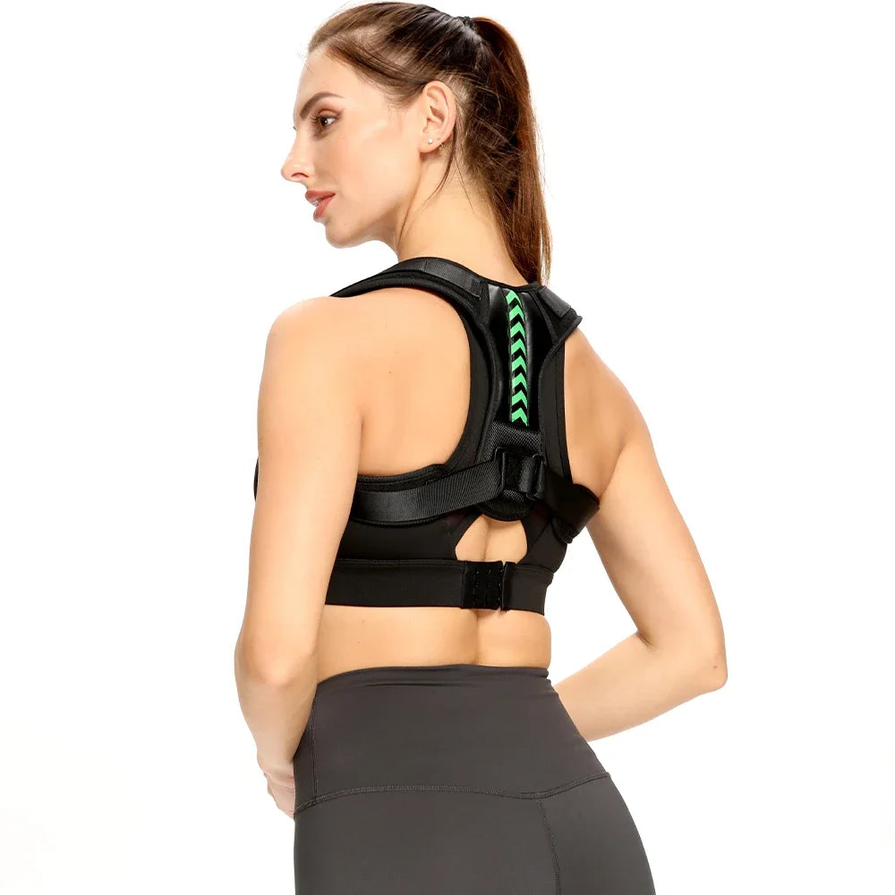 Adjustable Back Shoulder Posture Corrector Belt Clavicle Spine Support Reshape Your Body Home Office Sport Upper Back Neck Brace