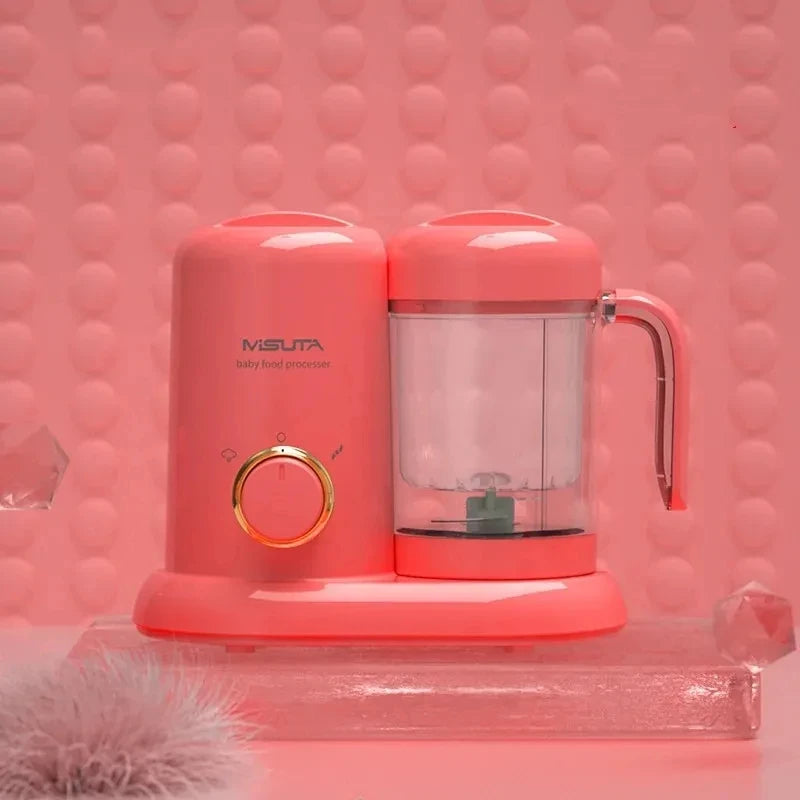 300W Baby Food Cook Mixer Steamer Multifunctional Fruit Vegetable Food Processor Solid Food Machine Electric Meat Grinder 220V