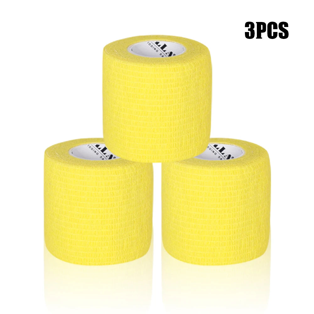 16/10/3PCS Tattoo Grip Bandage Colorful Self Adhesive Wrap 5cm X 4.5m Non Slip Handle Tape Tattoo Machine Grip Cover Supplies