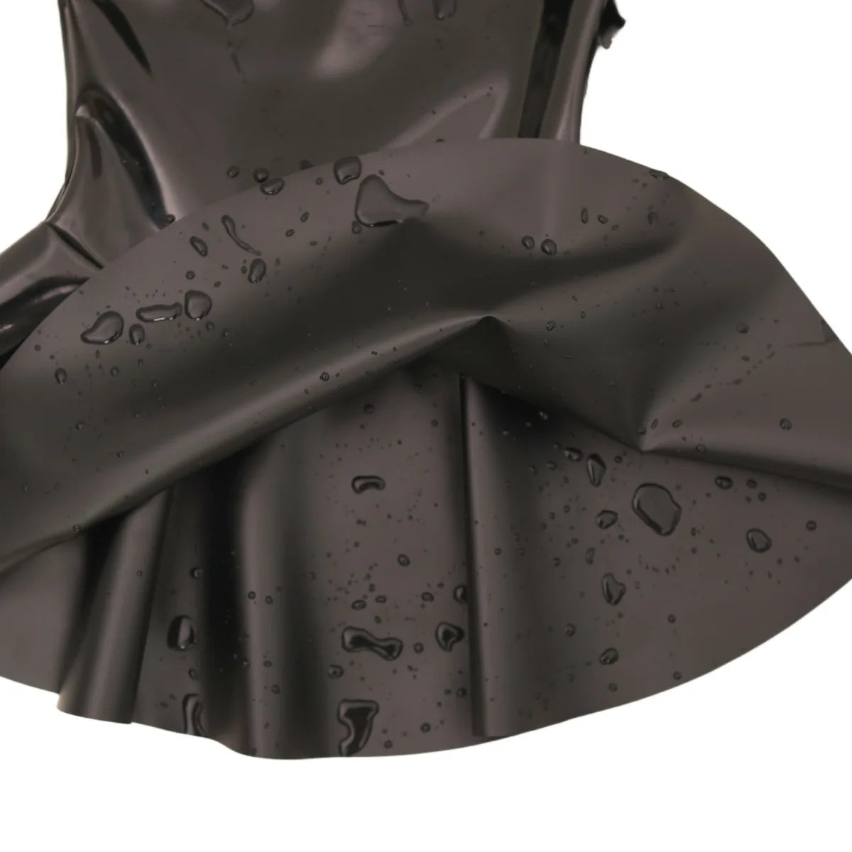 XS-4XL New Double PU Leather Hot Dress Wet Look PVC Short Sleeve Sailor Collar Cosplay Dresses A-line Uniform Minifalda Vestido