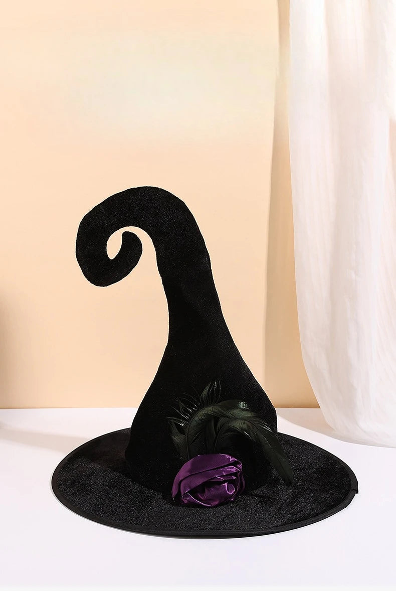 Witch Hat Halloween Costume Dress Up Festival Ghost Cosplay Costume Halloween Party Funny Dress up Props