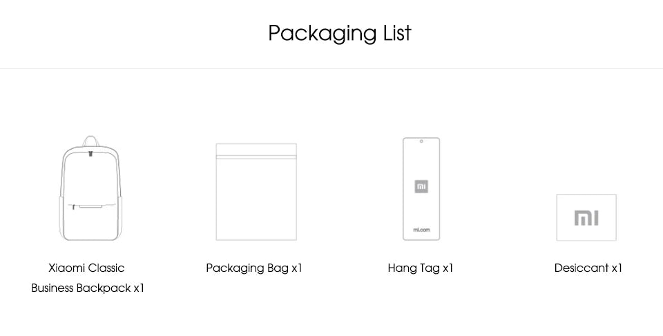 NEW Original Xiaomi Classic Business Backpack 2 Fashion Laptop Bag for Men and Women Travel Large Capacity Backpack