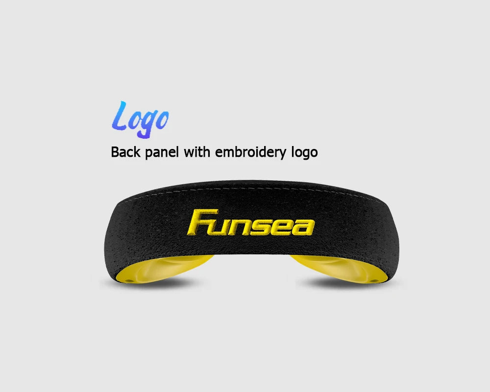 Funsea-Bicycle Seats, Wheelie Stunt, Big BMX Cruiser Bike Saddle, Flannelette, 8mm Rail Embroidery Logo Seat Cover, Eagle Eye