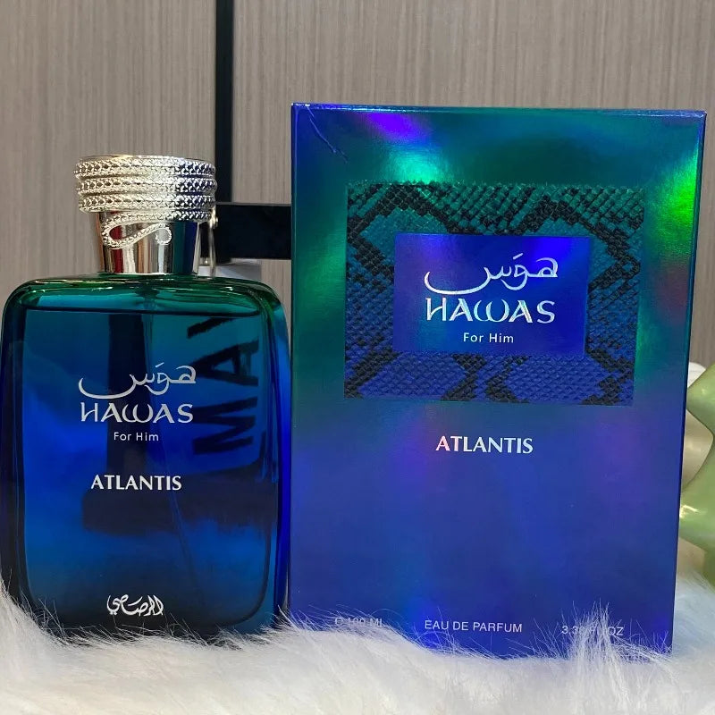 100ml Unisex Eau De Parfum Long Lasting Fresh Woody Oriental Scent Elegant Light Fragrance Ideal for Office Date and Daily Wear