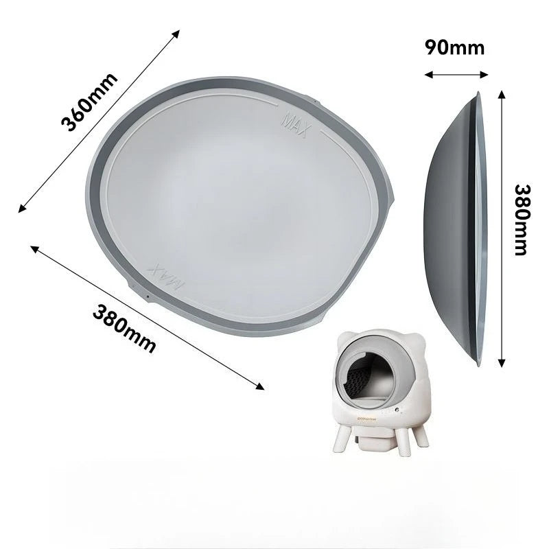 Special Mat for Automatic Cat Litter Box Easy To Clean and Replaceable Oxford Cloth Cat Toilet Pad