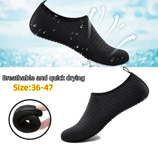 2026 New Beach Water Shoes Unisex Beach Quick-Drying Breathable Swimming Slippers Summer Anti-slip Casual Sports Water Sneakers