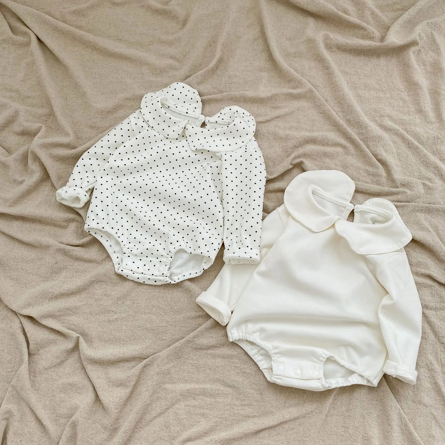 Insautumn baby baby collar bottoming romper clothes baby children Long Sleeve romper cotton fabric is soft and comfortable