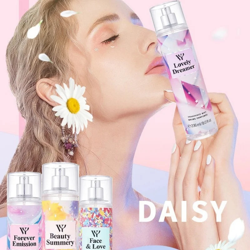 Women Secret Flower Season Perfume 236ml Body Mist Victoria Charm Lasting Body Spray Fresh Fruity Deodorant Purifying Air Spray