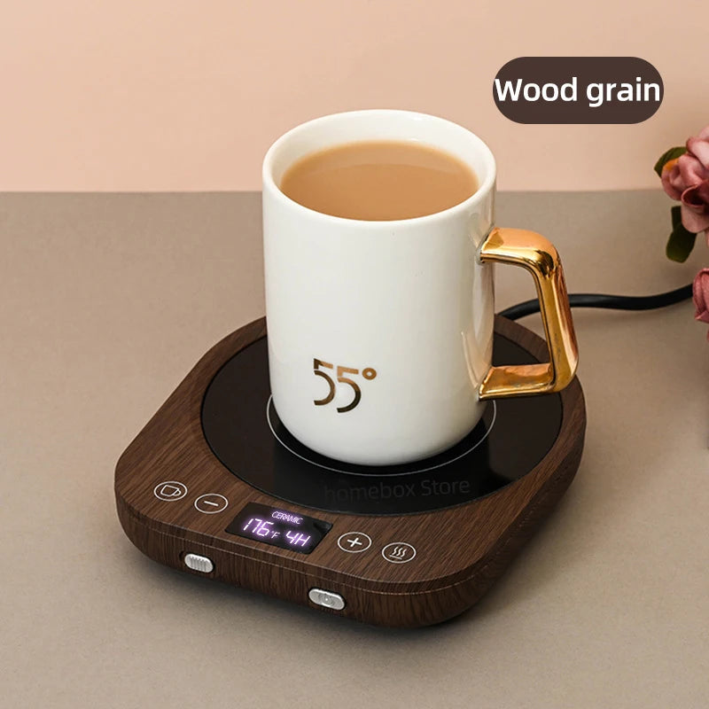 110V/220V Coffee Mug Warmer Timing Cup Heater Hot Tea Makers Heating Pad Warmer Coaster Electric Hot Plate Coffee Heater 36W