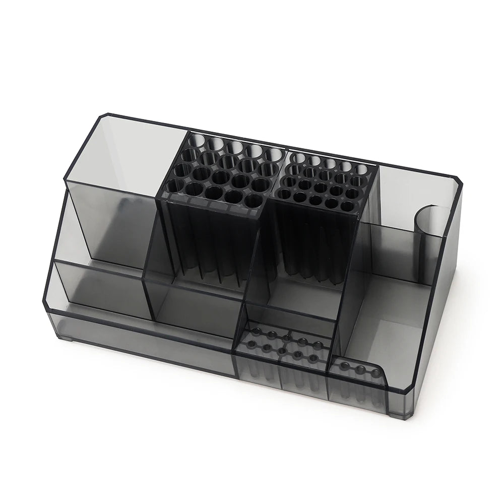 Acrylic Storage Rack Nail Art Tools Organizer Nail Salon Display Rack Large Capacity Storage Box Gel Polish Cosmetic Drawer