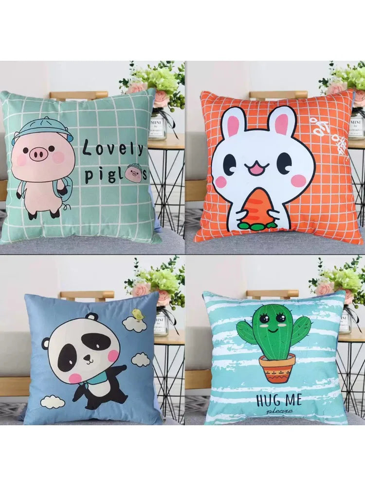 Luxury Cartoon Nap Pillow Living Room Sofa Cushions Cozy Sleeping Neck Throw Pillow Headrest For Home Office Bedside Car Bed
