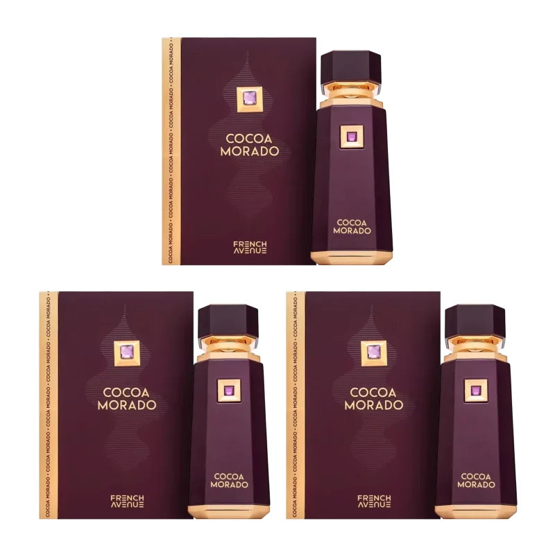 Arab Long Lasting Eau de Parfum Liquid Brun Cocoa Morado Azzure Aoud French Avenue Woody Spicy Vanilla Scent for Men
