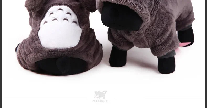 Free shiping warm xxs dog clothes winter pajama small dog costume cotton pet Hoodie Coat lovely cat jacket winter PT014