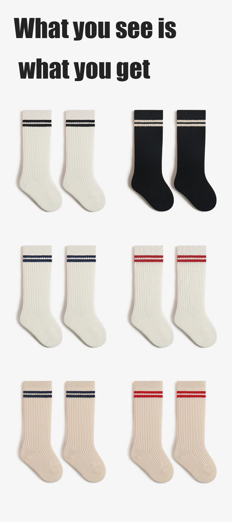 6/3 Pairs Children Socks School Socks With Stylish Designs Boy Socks Girl's Socks For Newborn Baby Accessories