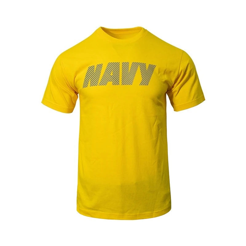 Summer Men's Cool-Comfort Pure Cotton Casual Round-neck Pattern T-shirt Loose Base Layer Shirt for Boys