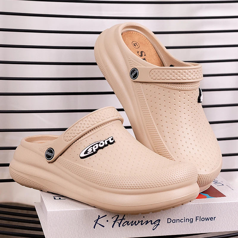 Men Flip Flops Summer Shoes Man Outside Beach Slippers EVA Light Soft Slipper Unisex Footwear Male Sandals Women Trend Sandals