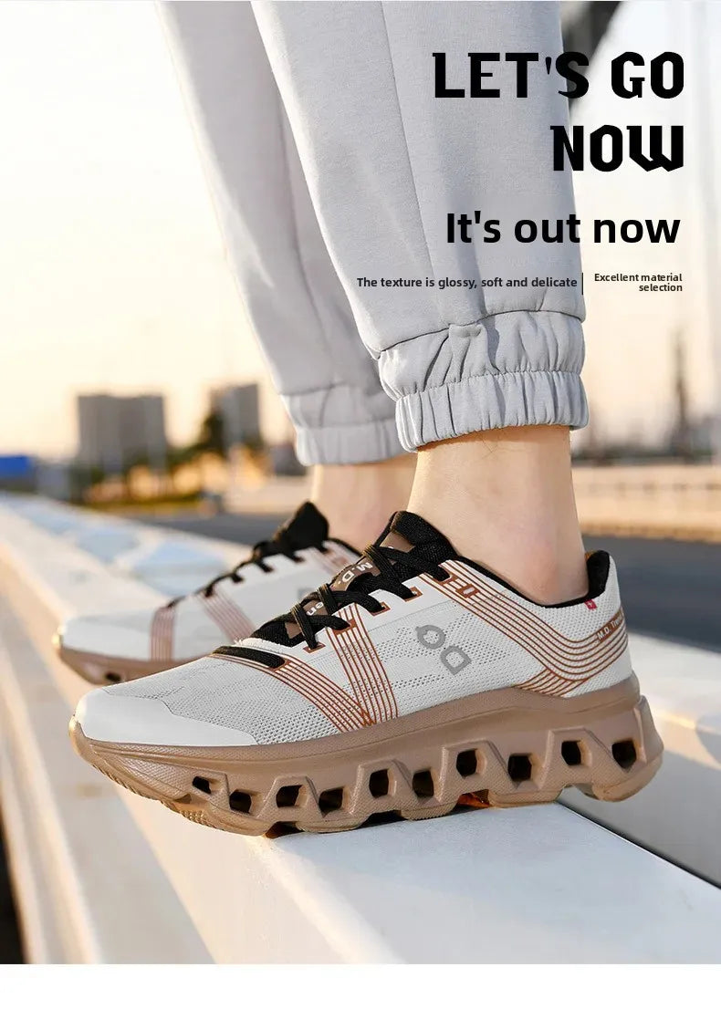 Fashionable Large Size Korean Style Men's Running Shoes Casual Sport Shoes for Teenagers And Students Comfortable Breathable
