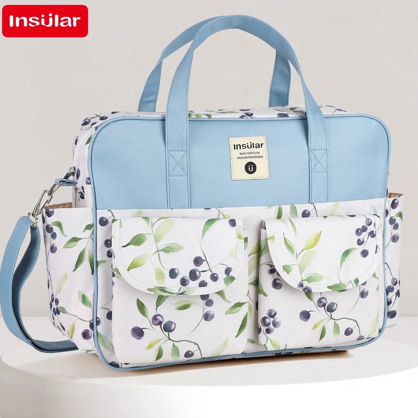 OutdoorsCartoon Waterproof Tote Fashion Mommy Bags Oxford Fabric Travel Women Handbag Shoulder Bag Large Capacity Diaper Bag