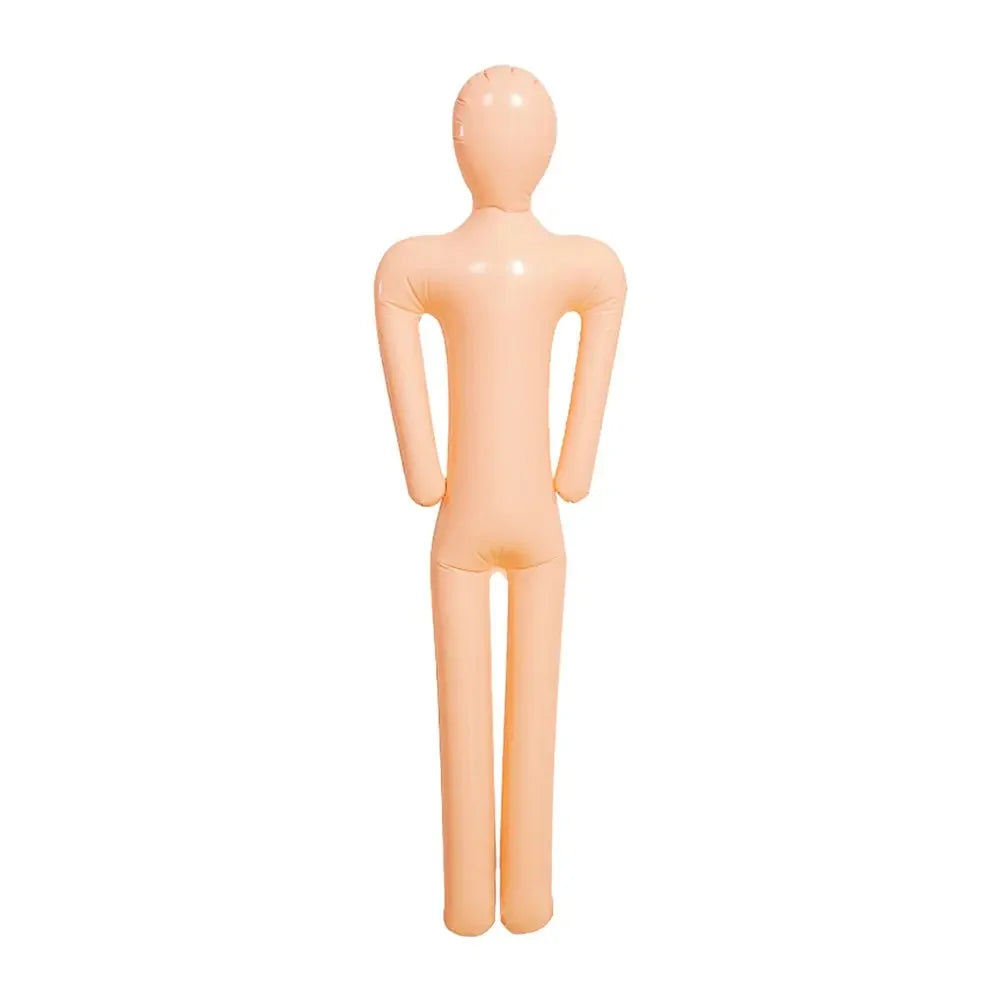 Halloween Costume Prop Inflatable Mannequin Cosplay Decoration 4 9ft Height Thick PVC Material Create a Spooky Atmosphere