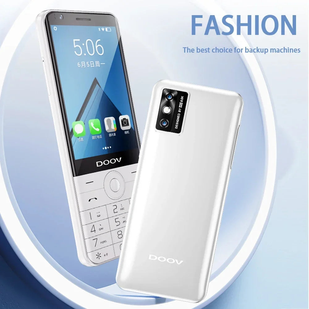 UNIWA DOOV R17 Pro 4G Mobile Phone Smart Touch Screen Whatsapp Android 13 Keypad Phones 3.54" 4GB 64GB 2300mAh Cellphone