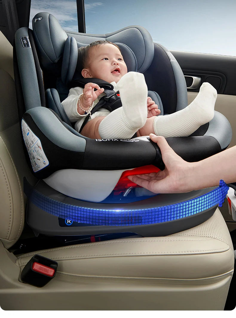 Child seat 360° ISOFIX rotating baby car seat Child Car Safety Seats ECE R129 5-point seat belt 0-12 Years Suitable for newborn