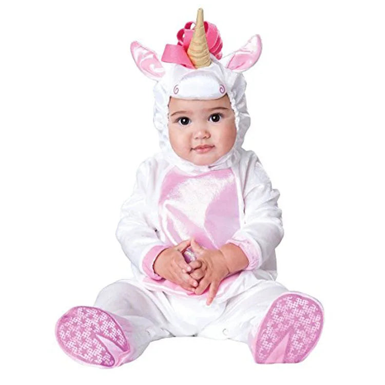 New Arrival High Quality Baby Boys Girls Halloween Dinosaur Costume Romper Kids Clothing Set Toddler Co-splay Triceratops