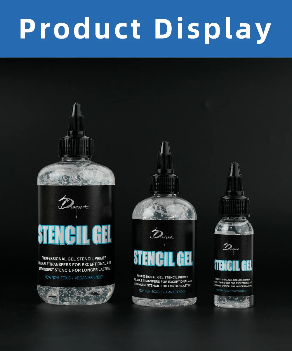 250/120/30ML Tattoo Transfer Gel Thermal Copier Professional Tattoo Stencil Magic Stuff Solution Cream Tattoo Supply