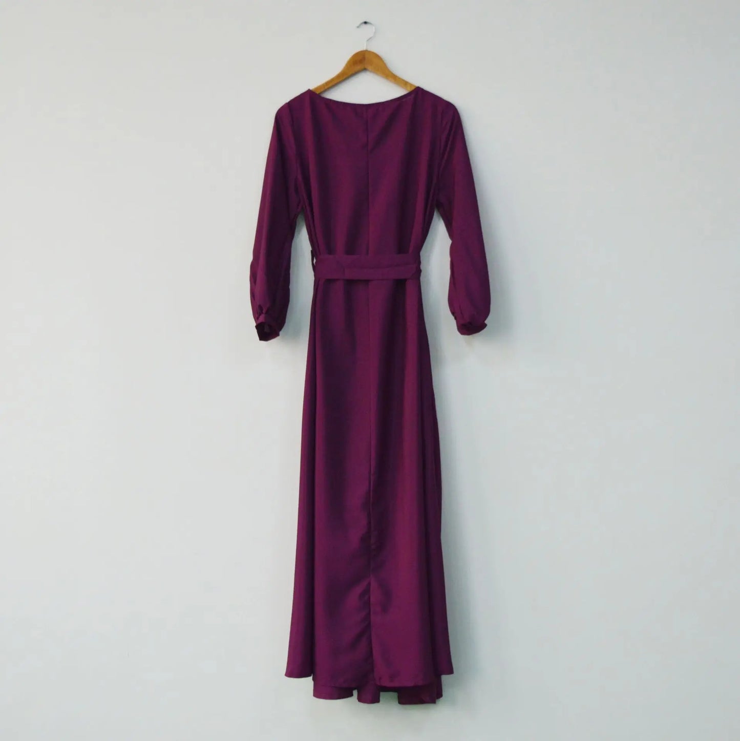 Bohemian Long Summer Dress Casual Lantern Sleeve round Neck Dress Polyester Fiber Mid Waist Print Patchwork Urban Casual Style