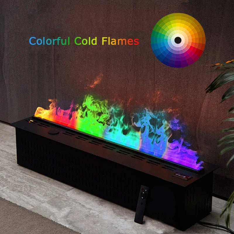 WOFAID 5 Year Warranty 3d Automizing Water Vapor Electric Fireplace Artificial Fire Flame for Living Room Decoration Fireplace