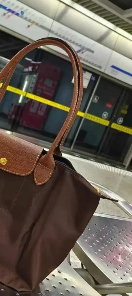 Mode Millennium 2026y2k classique pliable grande capacité femmes sac à main sac à bandoulière unique Commuter bag