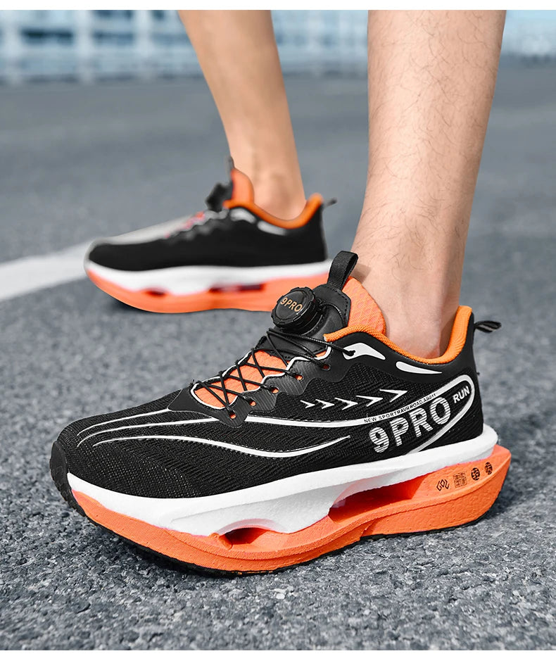 Running Shoes Men Training Speciality Marathon Sports Breathable Lightweight Women's Comfortable Nonskid Leisure Sneakers