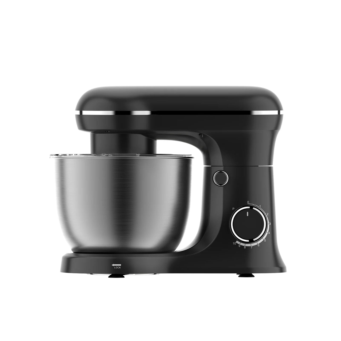 Stand Mixer for Home Baking, 5.5L Large Capacity Electric Dough Kneader & Egg Beater, Food Blender Machine with Mixing Attachmen