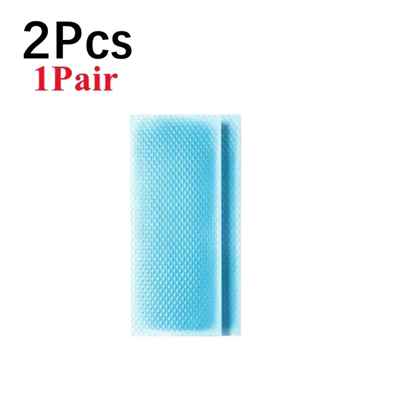 5-1Pairs Summer Ice Gel Cooling Patches Headache Pain Relief Fever Forehead Strip for Summer Cool Lower Temperature Ice Stickers