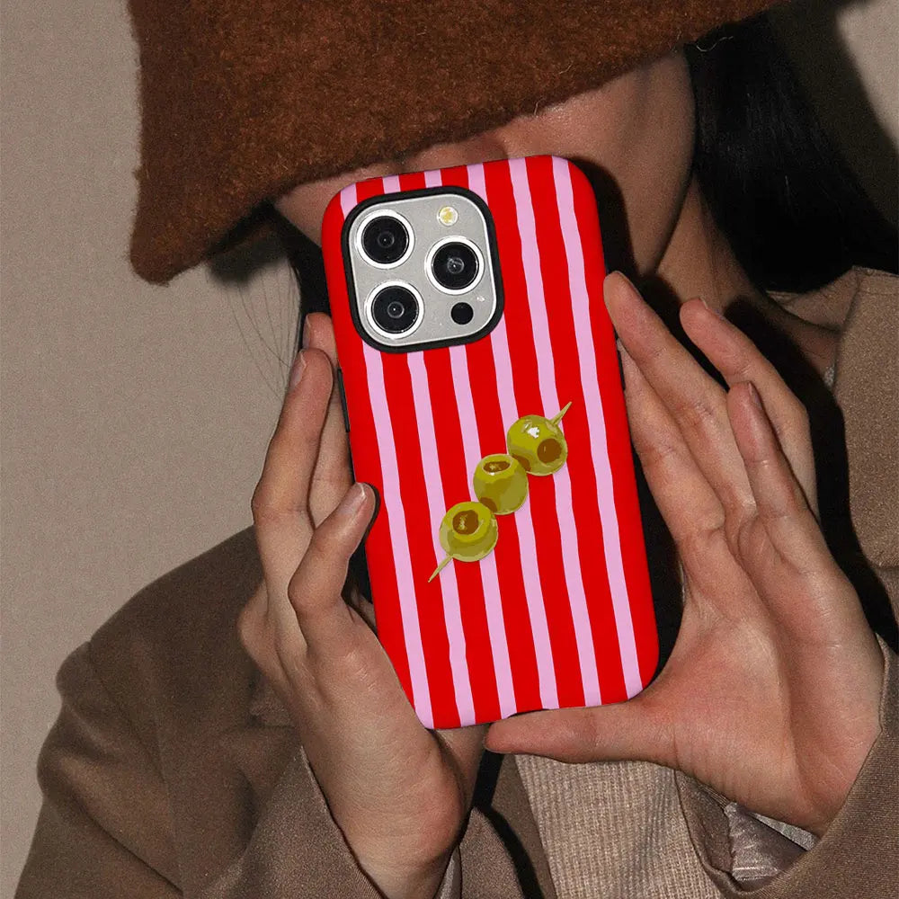 Ins Design Line Animal Patterns Phone Case for iPhone 17 16e 16 15 14 13 12 11 8 Air Pro Max Plus Luxury Double-layer Back Cover