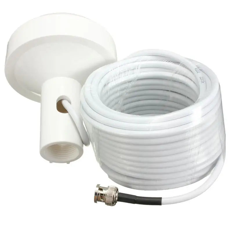 EDEN Hi-Gain Active Marine Navigation Antenna GPS 5M,10M Cable with BNC Male Plug Active Marine Navigation Antenna