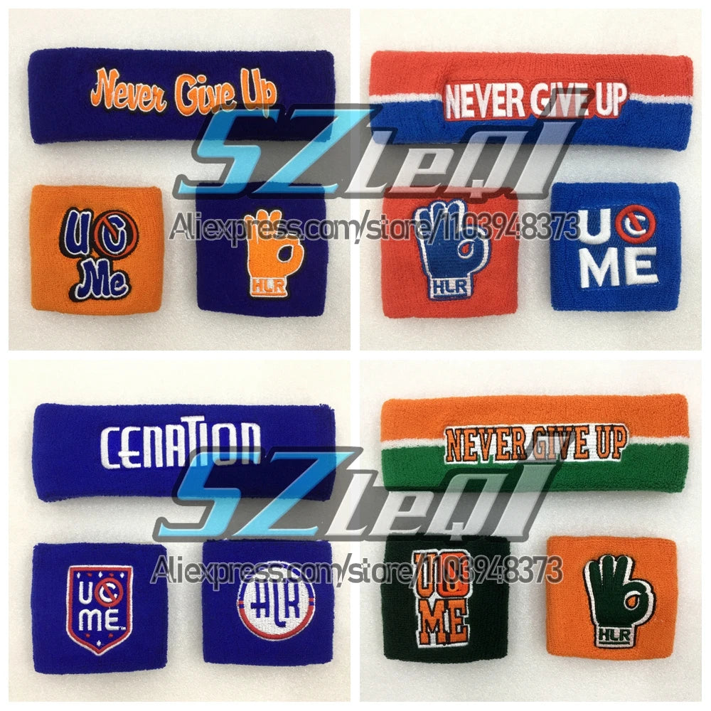 2024 Cotton Unisex Sports Sweatband For JOHN CENA Wristband Gym Running Safety Wrist Support Brace Wrap Bandage Wrist Protector