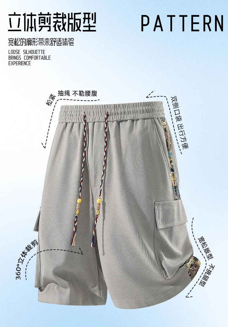 Plus Size 6XL 7XL 8XL Summer Casual Basketball Cargo Shorts Men Fitness Gym Joggers Sports Running Shorts Hommes Men Clothing
