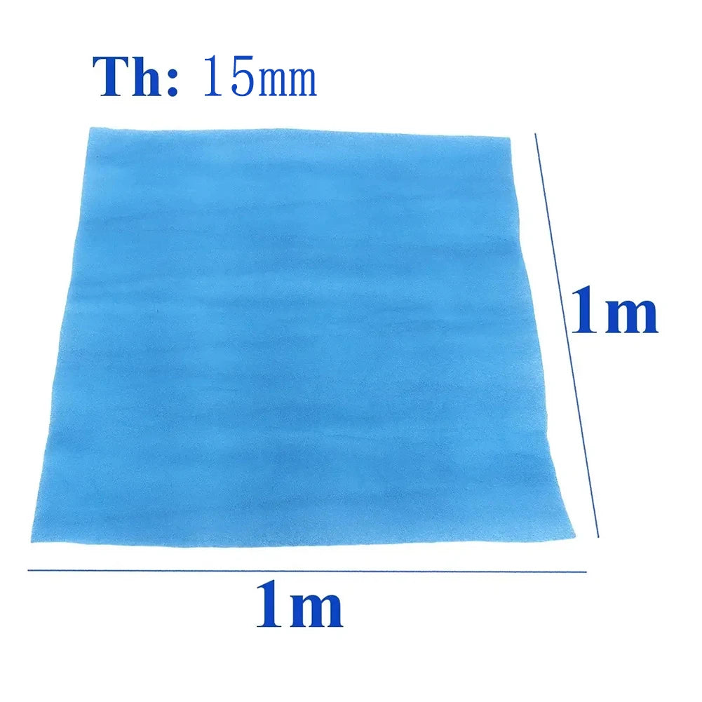 1 Roll 1x1m Polyester Fiber Air Filter Cotton For Automobile Spray Booth Air Filter Waterproof Material Extraction Panel