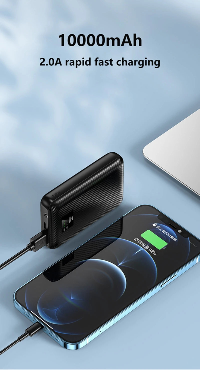 Lenovo Power Bank 40000mAh Portable Heating Mobile Power Supply for Heating Vest Jacket Gloves Electric Heating Equipment DC