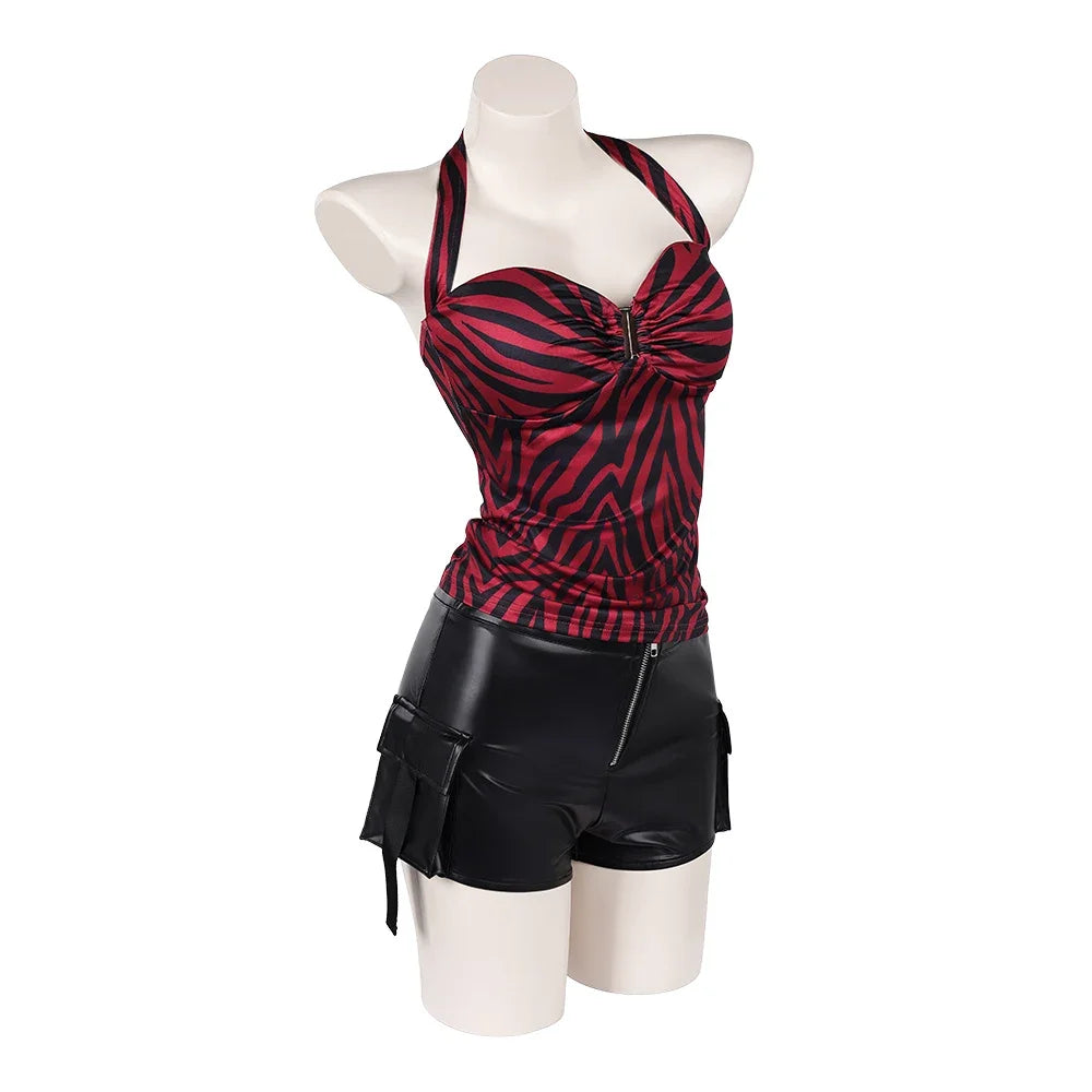 Nikki Cosplay Costume 2026 Horror TV Obsessions Roleplay Adult Women Top Shorts Disfraz Outfits for Carnival Halloween Party